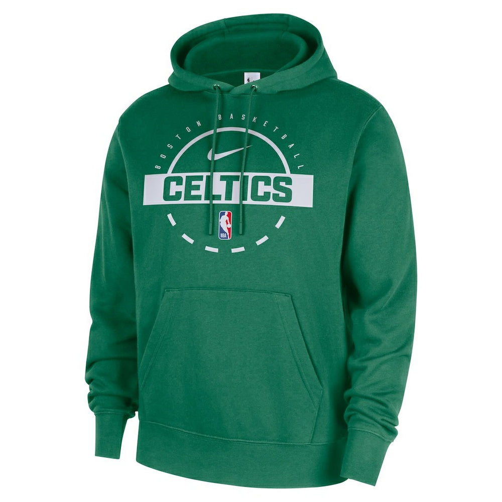 Nike Boston Celtics 2025/26 Authentic Practice Club Pullover Hoodie Kelly Green