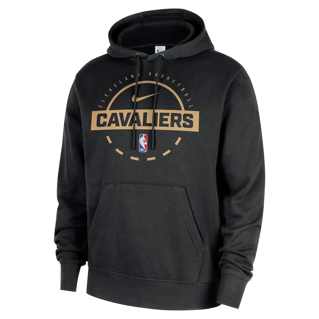 Nike Cleveland Cavaliers 2025/26 Authentic Practice Club Pullover Hoodie Black