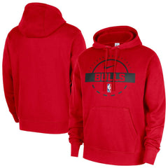 Nike Chicago Bulls 2025/26 Authentic Practice Club Pullover Hoodie Red