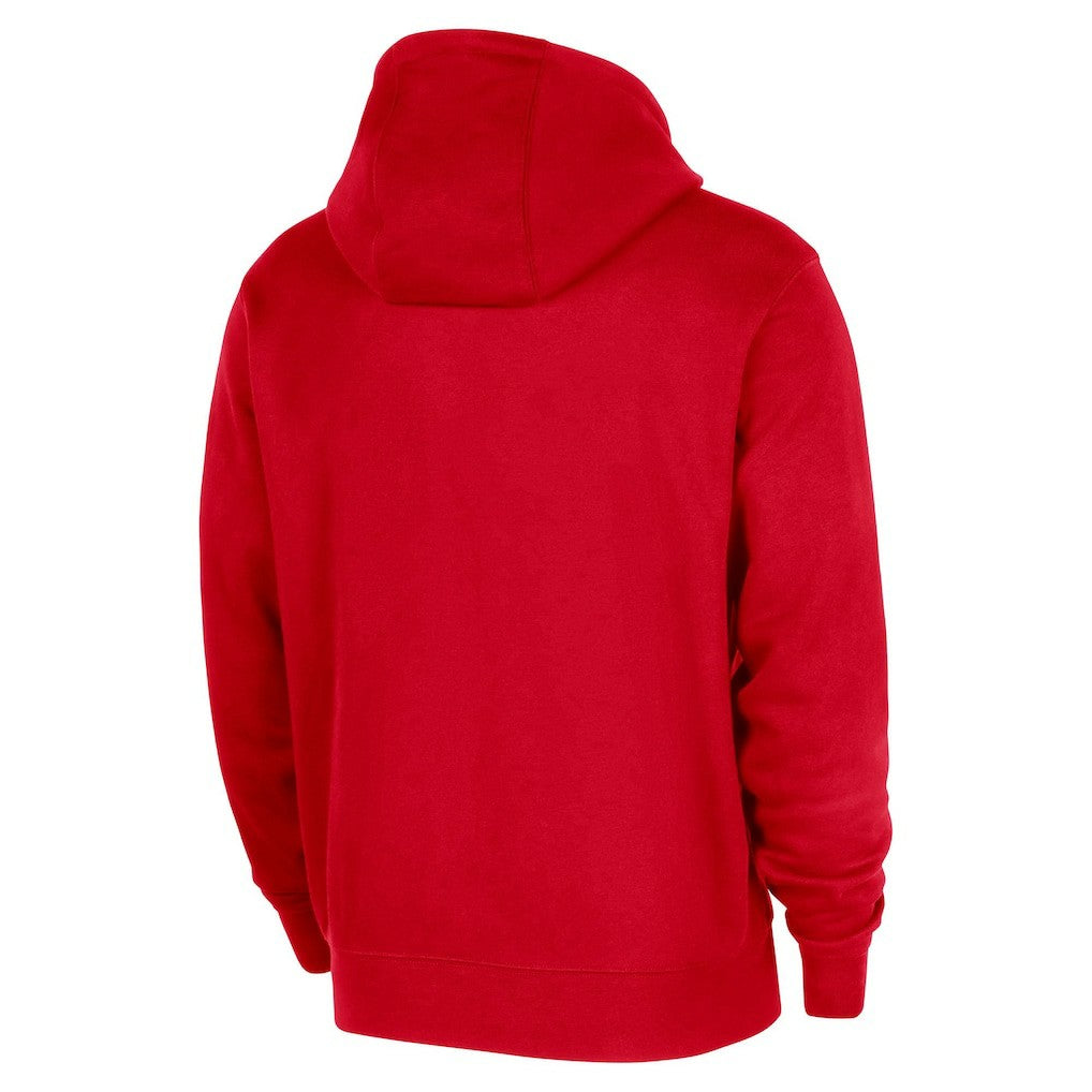 Nike Chicago Bulls 2025/26 Authentic Practice Club Pullover Hoodie Red