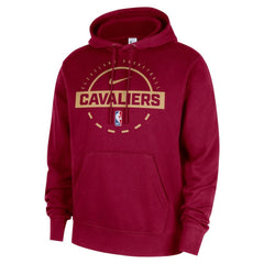 Nike Cleveland Cavaliers 2025/26 Authentic Practice Club Pullover Hoodie Wine