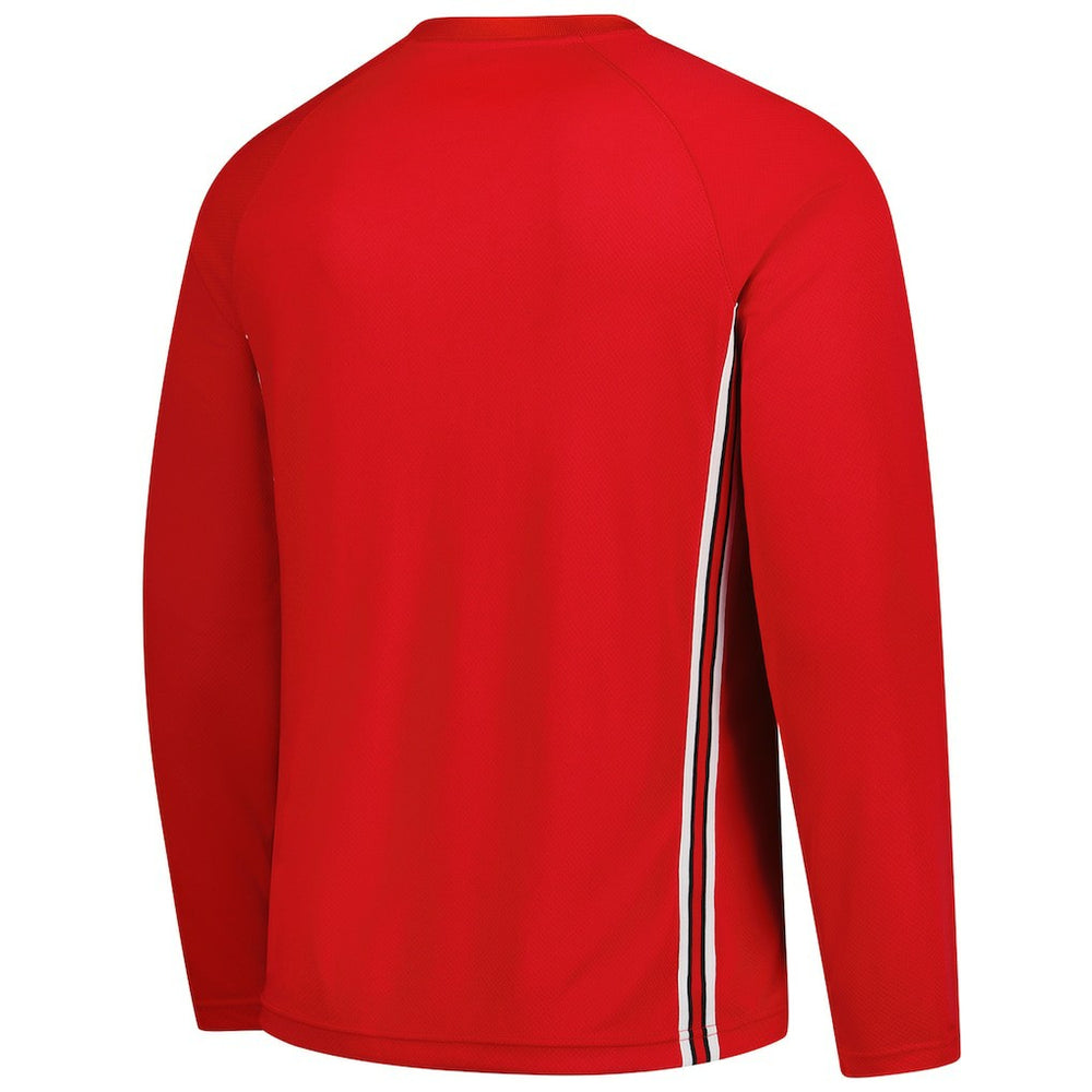 Nike Chicago Bulls 2025/26 Authentic Pre-Game Legend Dri-FIT Long Sleeve Shooting Shirt Red