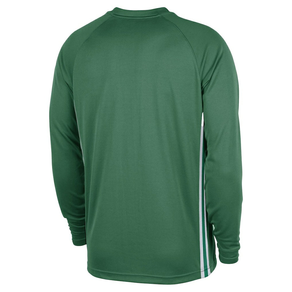 Nike Boston Celtics 2025/26 Authentic Pre-Game Legend Dri-FIT Long Sleeve Shooting Shirt Kelly Green
