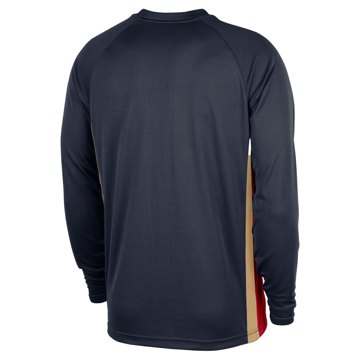 Nike New Orleans Pelicans 2025/26 Authentic Pre-Game Legend Dri-FIT Long Sleeve Shooting Shirt Navy