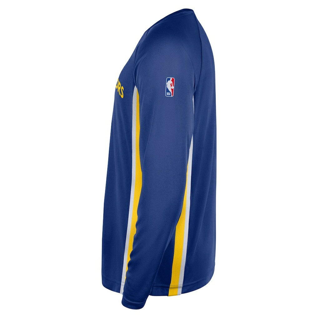 Nike Golden State Warriors 2025/26 Authentic Pre-Game Legend Dri-FIT Long Sleeve Shooting Shirt Royal