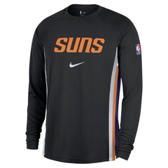 Nike Phoenix Suns 2025/26 Authentic Pre-Game Legend Dri-FIT Long Sleeve Shooting Shirt Black