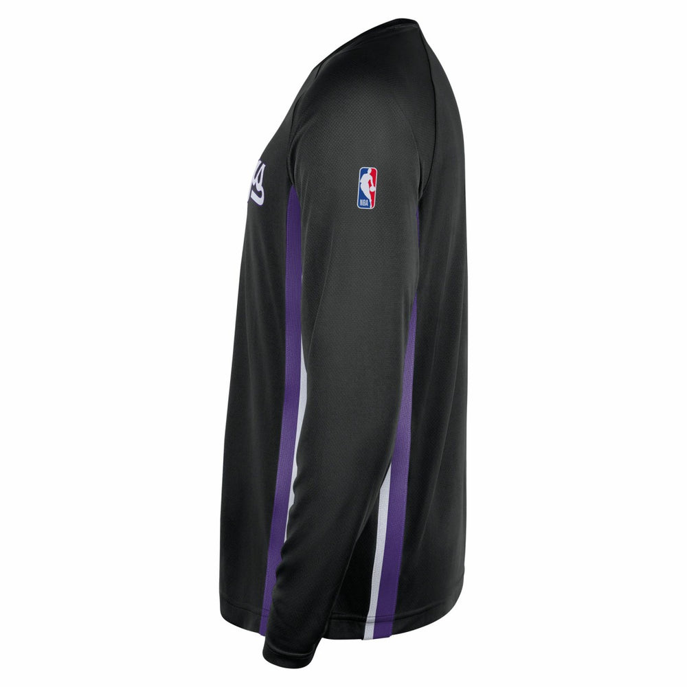 Nike Sacramento Kings 2025/26 Authentic Pre-Game Legend Dri-FIT Long Sleeve Shooting Shirt Black