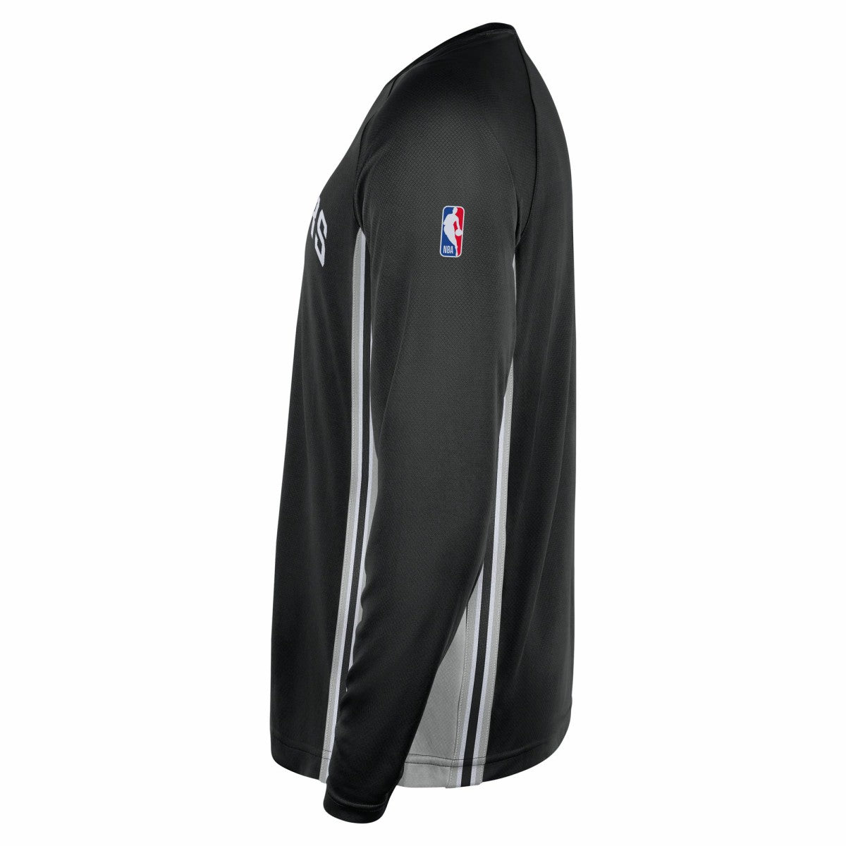 Nike San Antonio Spurs 2025/26 Authentic Pre-Game Legend Dri-FIT Long Sleeve Shooting Shirt Black