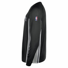 Nike San Antonio Spurs 2025/26 Authentic Pre-Game Legend Dri-FIT Long Sleeve Shooting Shirt Black