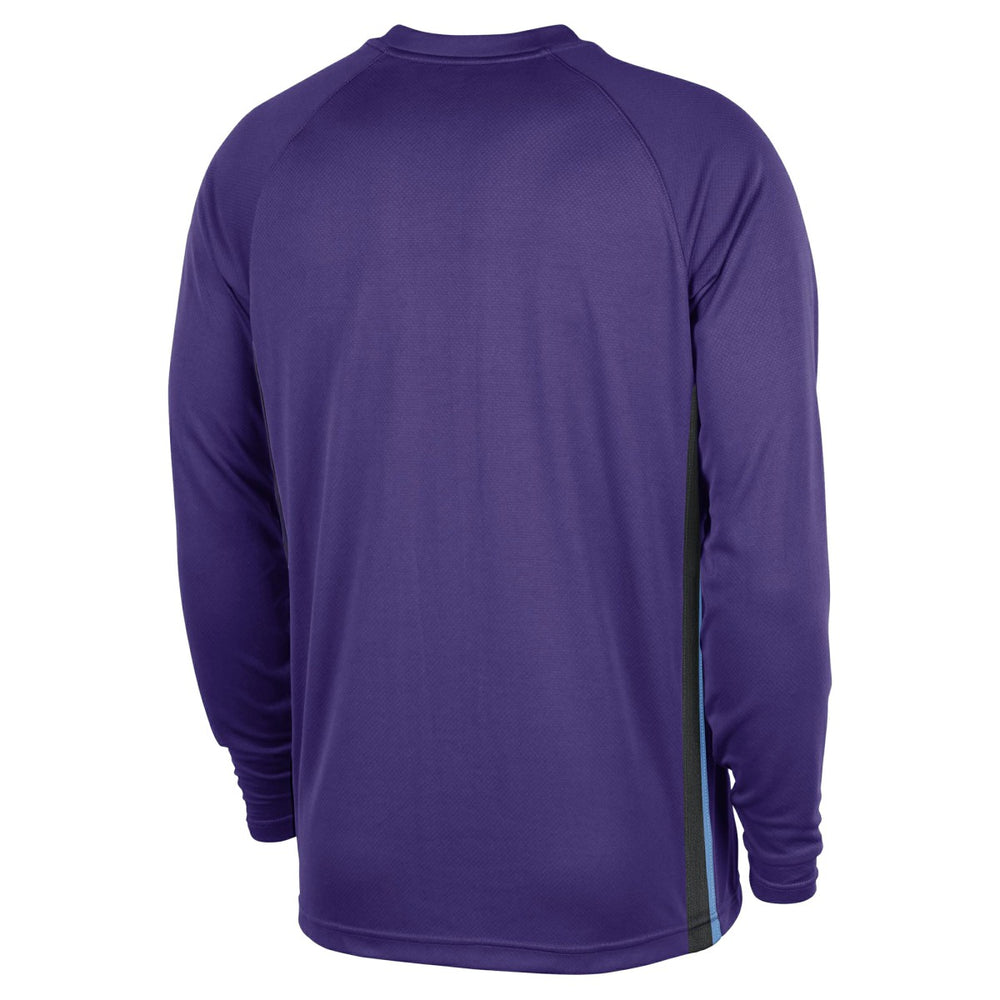 Nike Utah Jazz 2025/26 Authentic Pre-Game Legend Dri-FIT Long Sleeve Shooting Shirt Purple