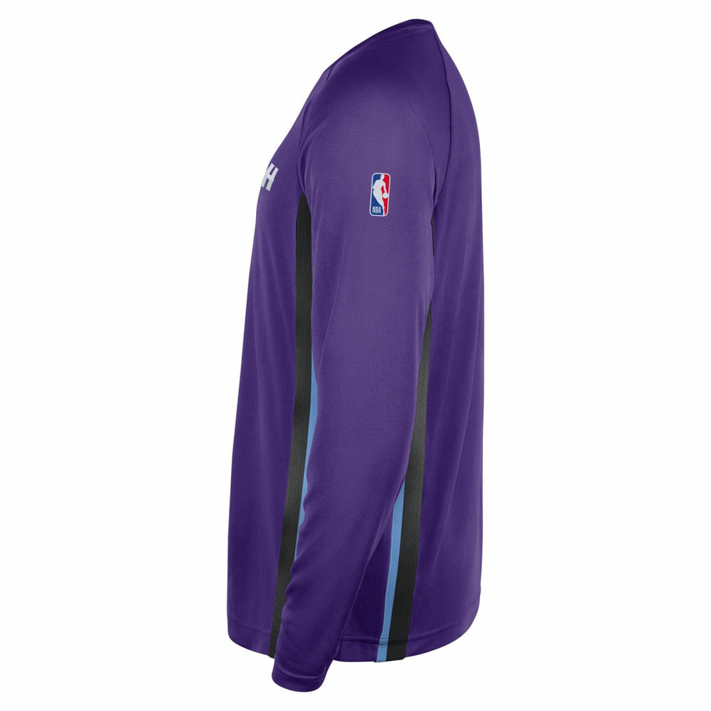 Nike Utah Jazz 2025/26 Authentic Pre-Game Legend Dri-FIT Long Sleeve Shooting Shirt Purple