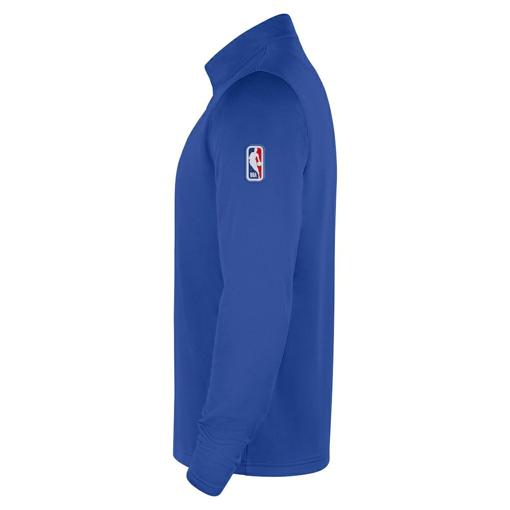 Nike Dallas Mavericks 2025/26 Authentic Coaches Quarter-Zip Dri-Fit Top Royal