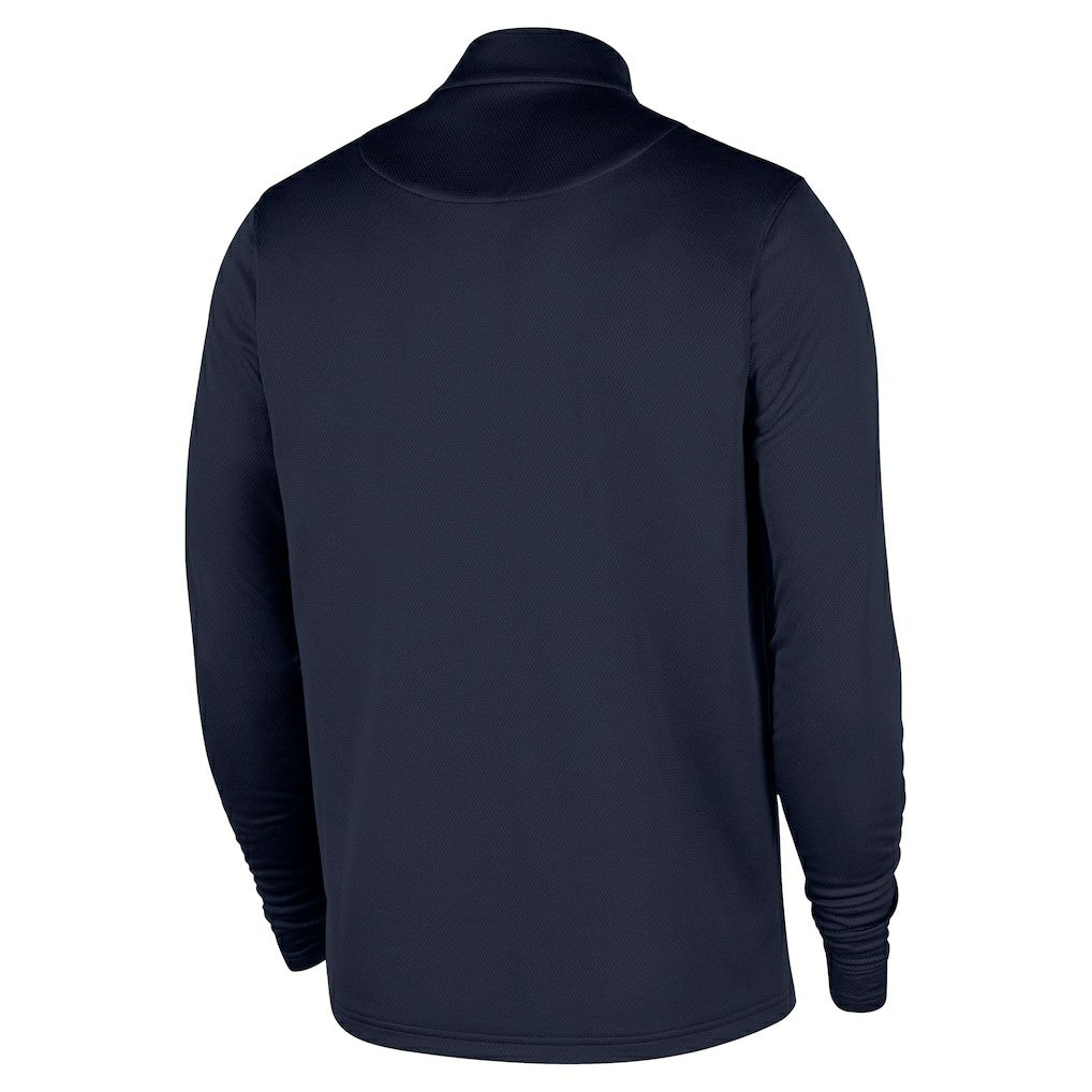 Nike Denver Nuggets 2025/26 Authentic Coaches Quarter-Zip Dri-Fit Top Navy