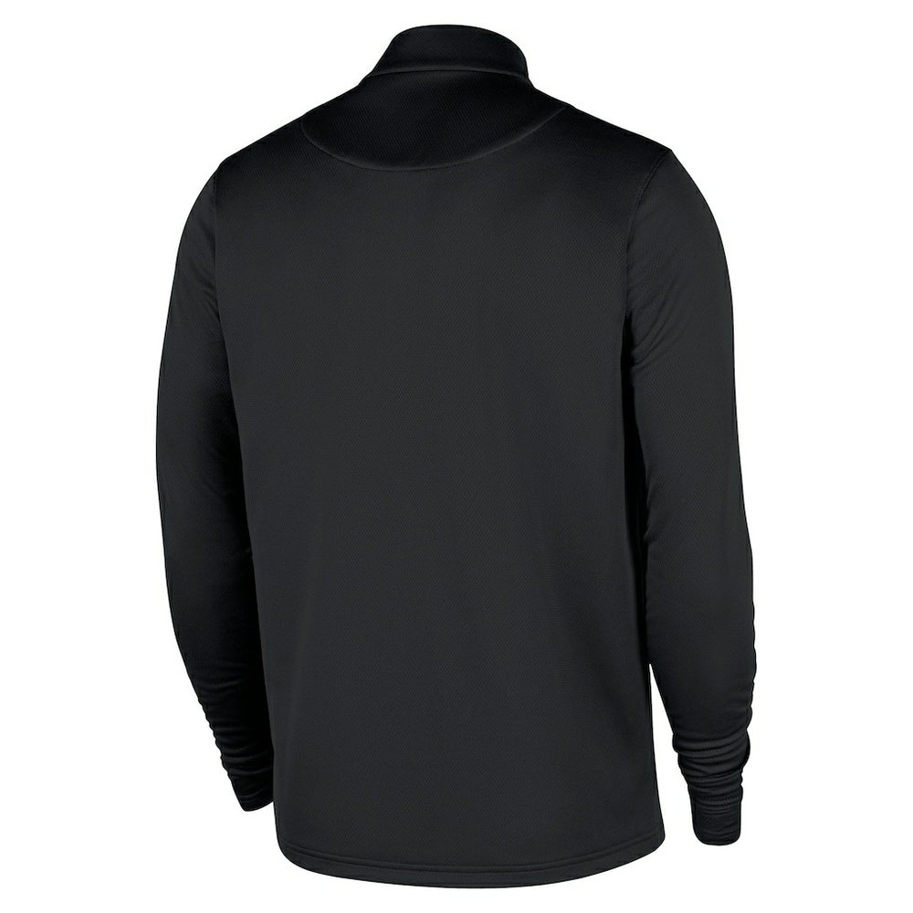 Nike Golden State Warriors 2025/26 Authentic Coaches Quarter-Zip Dri-Fit Top Black