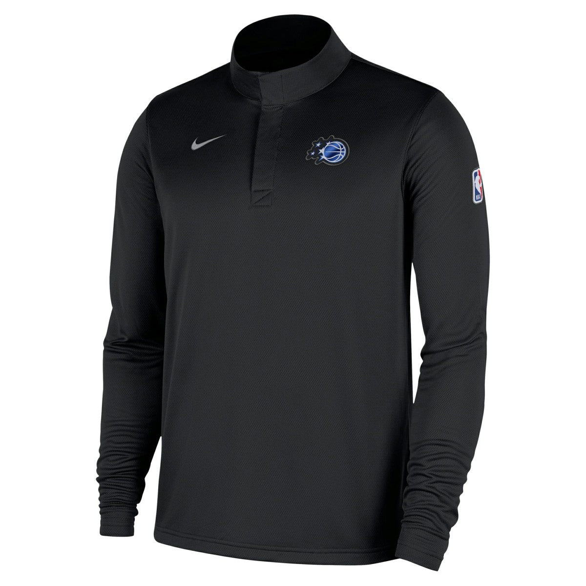 Nike Orlando Magic 2025/26 Authentic Coaches Quarter-Zip Dri-Fit Top Black