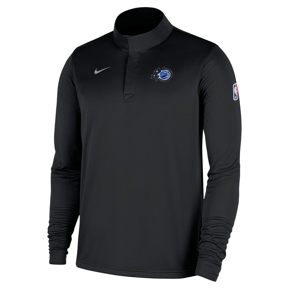 Nike Orlando Magic 2025/26 Authentic Coaches Quarter-Zip Dri-Fit Top Black