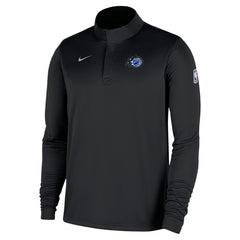 Nike Orlando Magic 2025/26 Authentic Coaches Quarter-Zip Dri-Fit Top Black