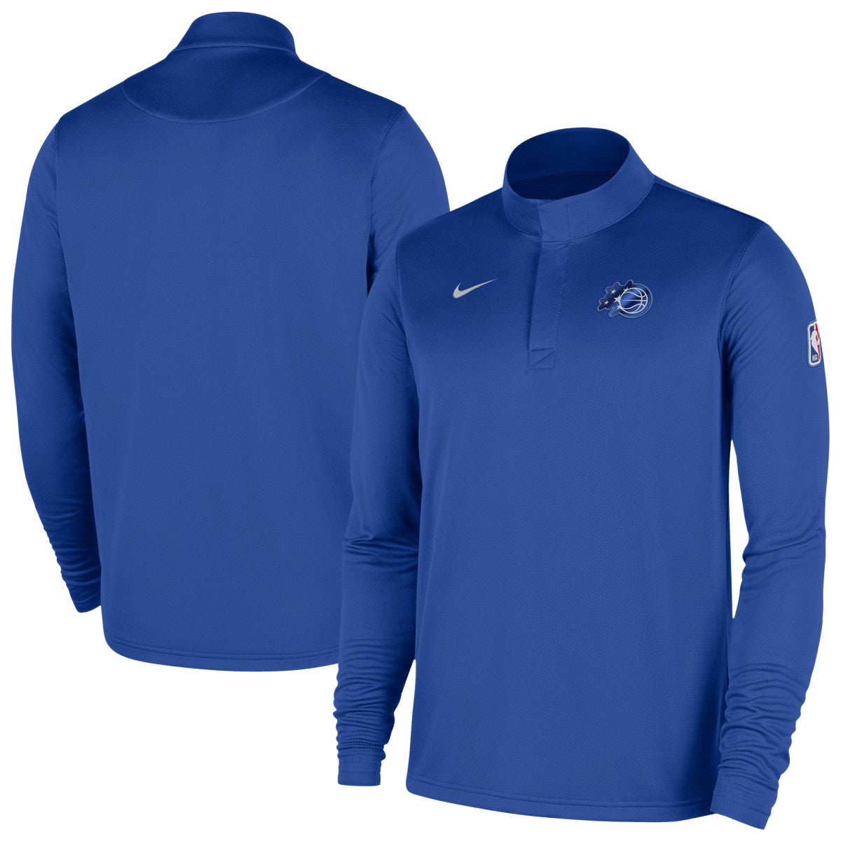 Nike Orlando Magic 2025/26 Authentic Coaches Quarter-Zip Dri-Fit Top Blue