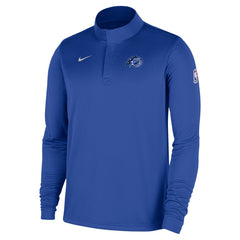 Nike Orlando Magic 2025/26 Authentic Coaches Quarter-Zip Dri-Fit Top Blue