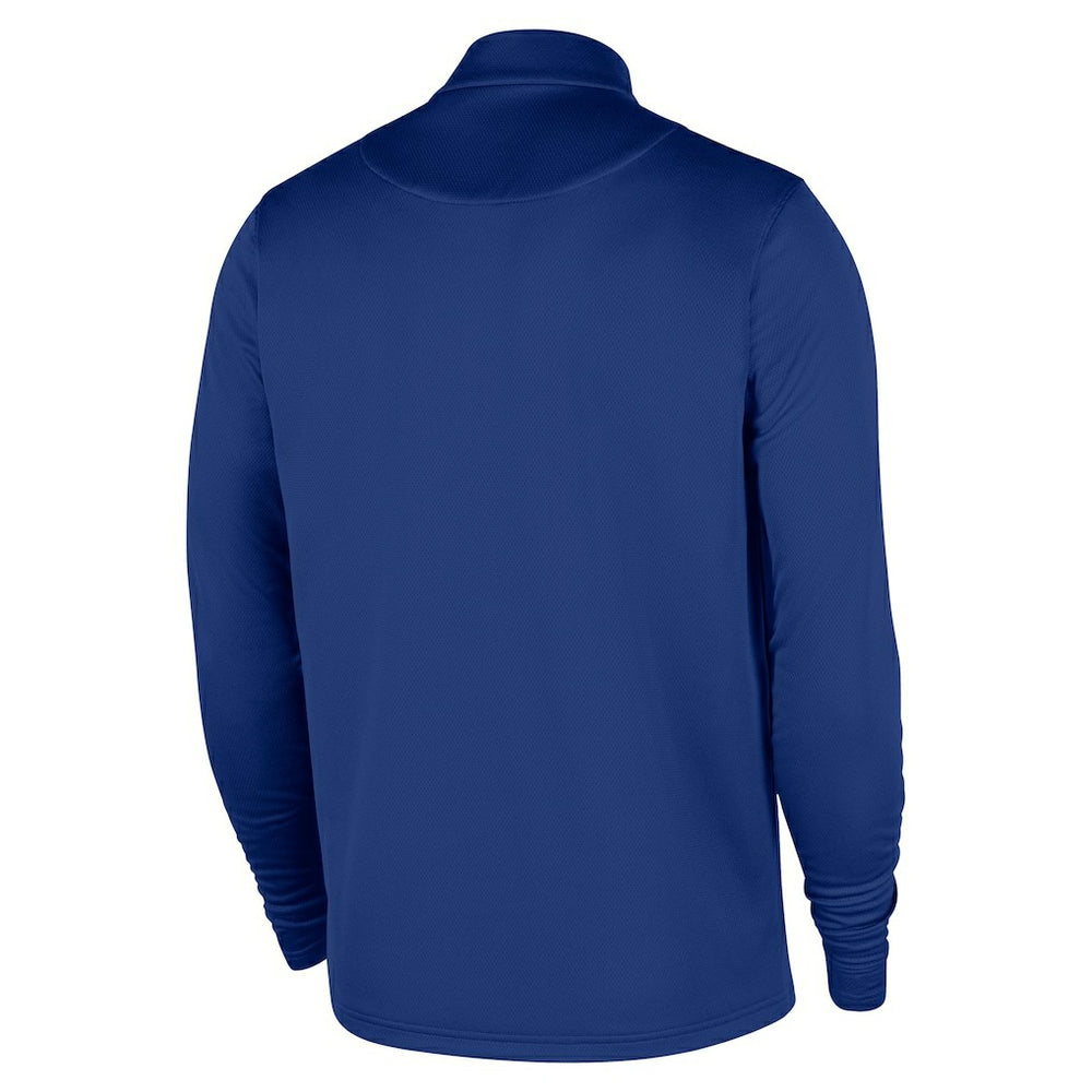Nike Philadelphia 76ers 2025/26 Authentic Coaches Quarter-Zip Dri-Fit Top Royal