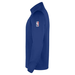 Nike Philadelphia 76ers 2025/26 Authentic Coaches Quarter-Zip Dri-Fit Top Royal