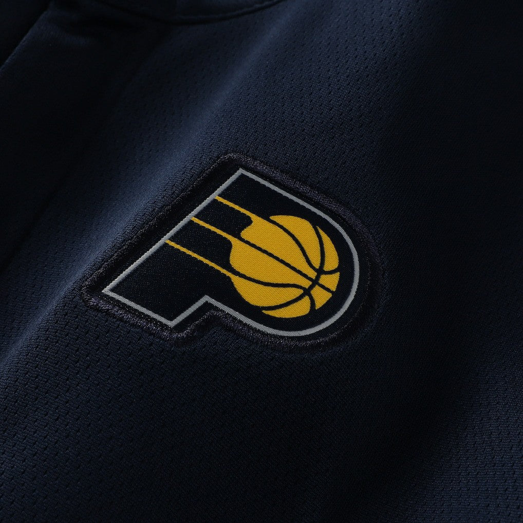Nike Indiana Pacers 2025/26 Authentic Coaches Quarter-Zip Dri-Fit Top Navy