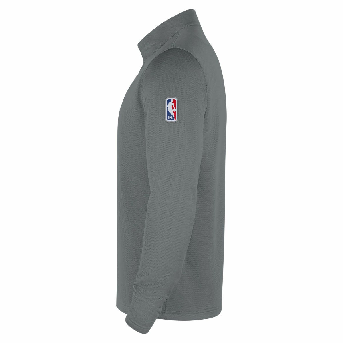 Nike San Antonio Spurs 2025/26 Authentic Coaches Quarter-Zip Dri-Fit Top Silver