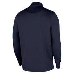 Nike Memphis Grizzlies 2025/26 Authentic Coaches Quarter-Zip Dri-Fit Top Navy