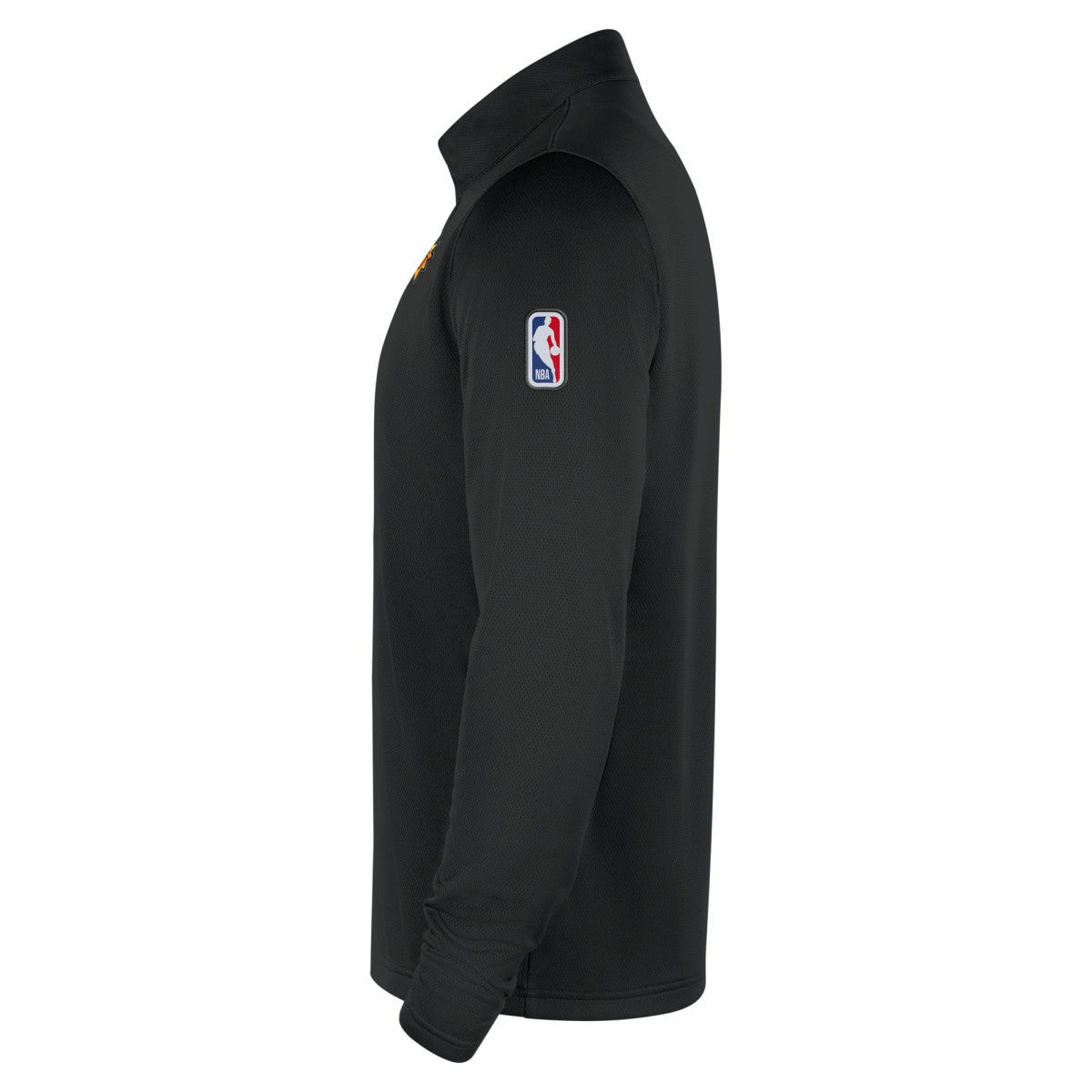 Nike Phoenix Suns 2025/26 Authentic Coaches Quarter-Zip Dri-Fit Top Black