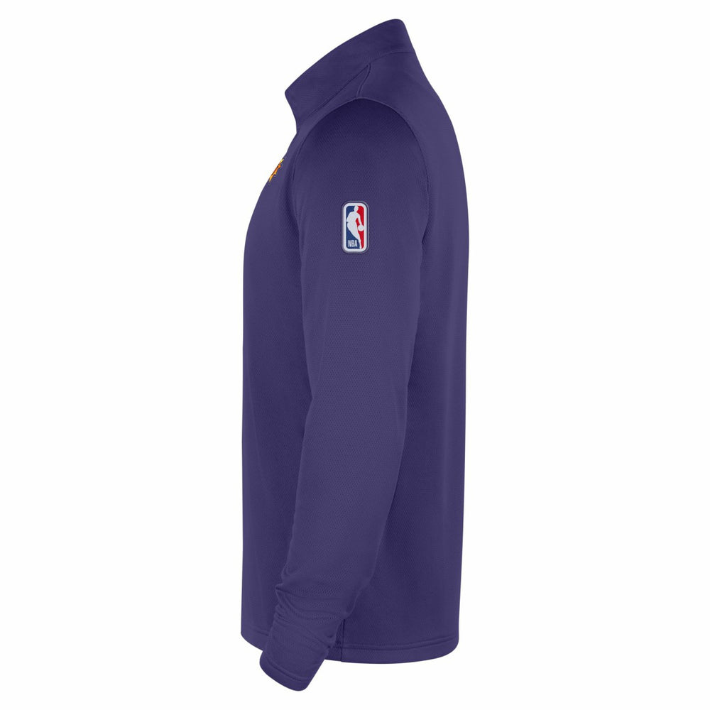 Nike Phoenix Suns 2025/26 Authentic Coaches Quarter-Zip Dri-Fit Top Purple
