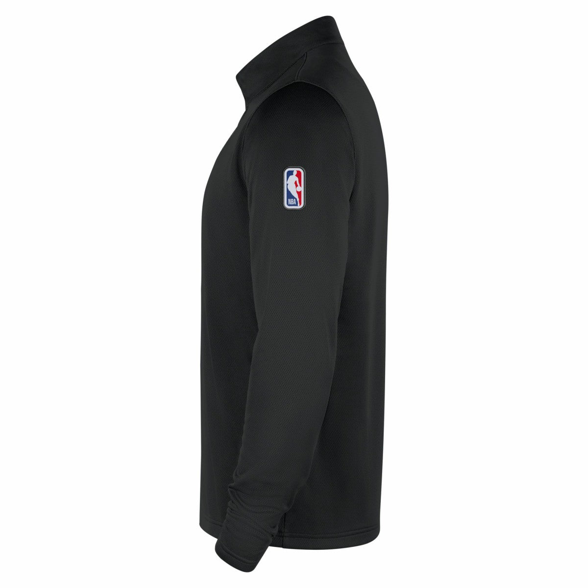 Nike Milwaukee Bucks 2025/26 Authentic Coaches Quarter-Zip Dri-Fit Top Black