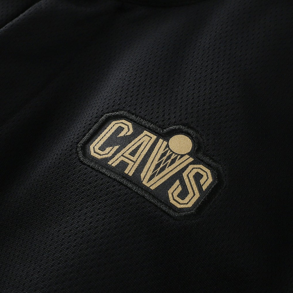 Nike Cleveland Cavaliers 2025/26 Authentic Coaches Quarter-Zip Dri-Fit Top Black
