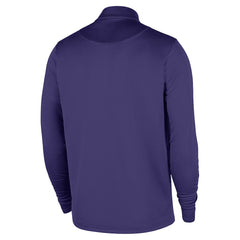 Nike Charlotte Hornets 2025/26 Authentic Coaches Quarter-Zip Dri-Fit Top Purple
