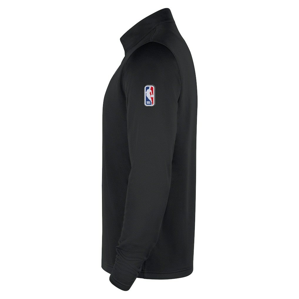 Nike Dallas Mavericks 2025/26 Authentic Coaches Quarter-Zip Dri-Fit Top Black