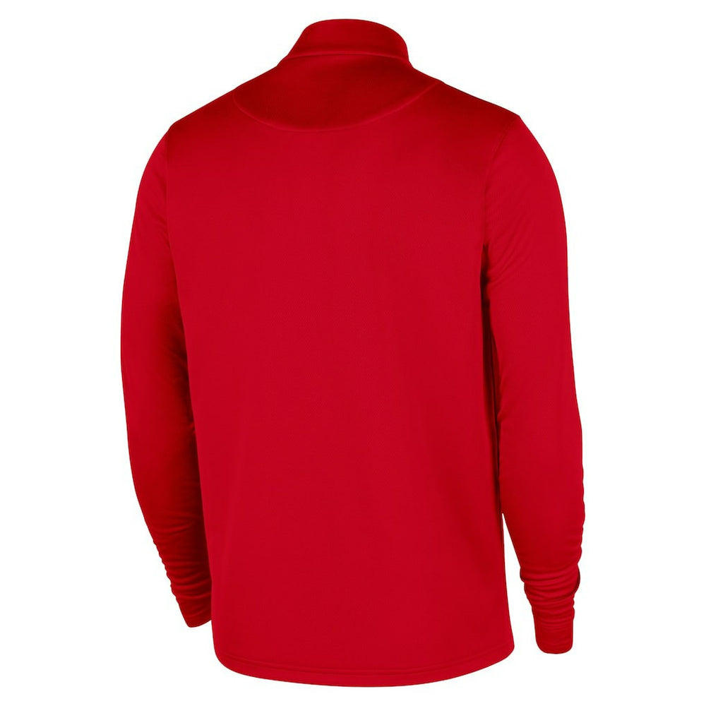 Nike Chicago Bulls 2025/26 Authentic Coaches Quarter-Zip Dri-Fit Top Red