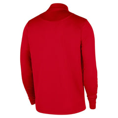 Nike Chicago Bulls 2025/26 Authentic Coaches Quarter-Zip Dri-Fit Top Red