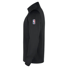 Nike Boston Celtics 2025/26 Authentic Coaches Quarter-Zip Dri-Fit Top Black