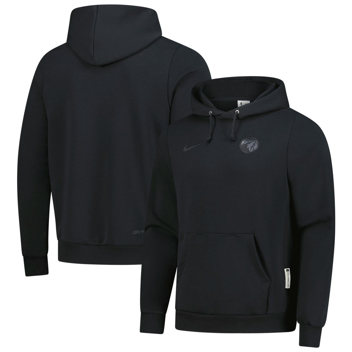 Nike Minnesota Timberwolves Men's Authentic Travel Standard Issue Dri-Fit Hoodie Black