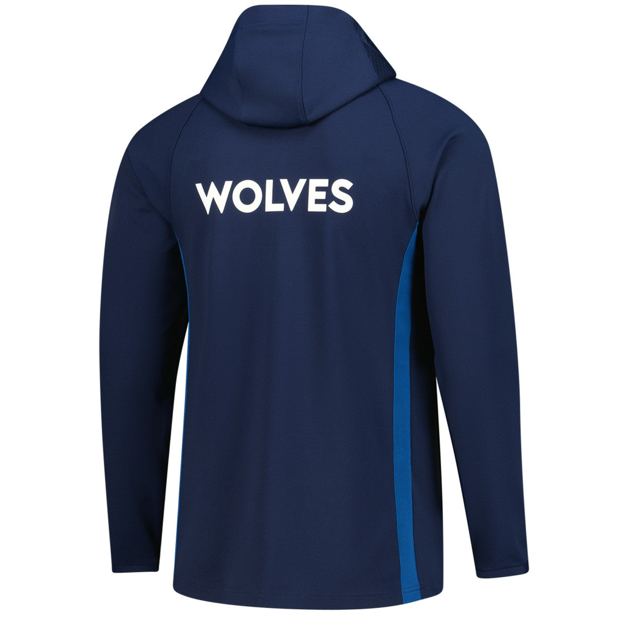 Nike Minnesota Timberwolves Authentic On Court Zone Quarter-Zip Dri-FIT Hoodie Jacket Navy