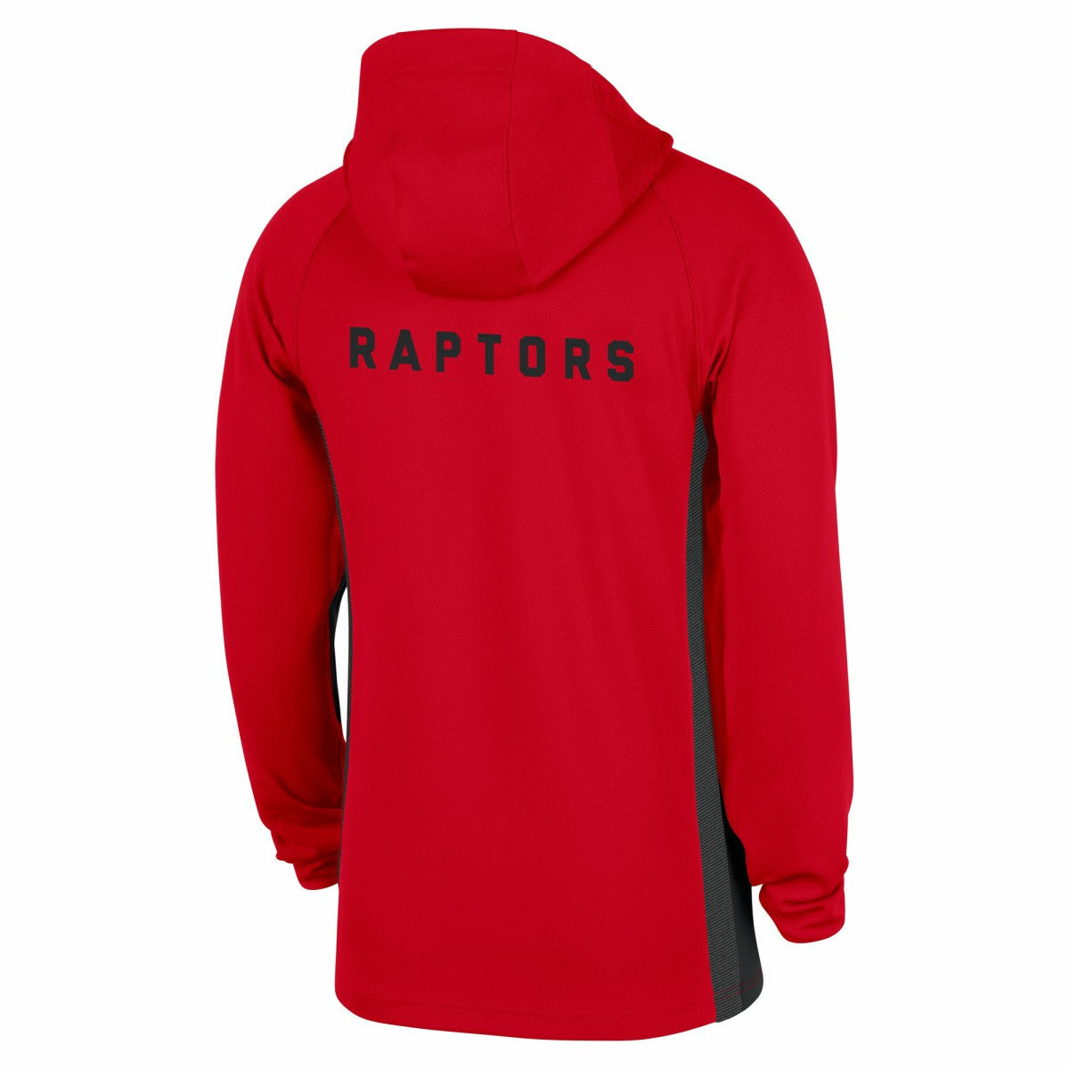 Nike Toronto Raptors Authentic On Court Zone Quarter-Zip Dri-FIT Hoodie Jacket Red