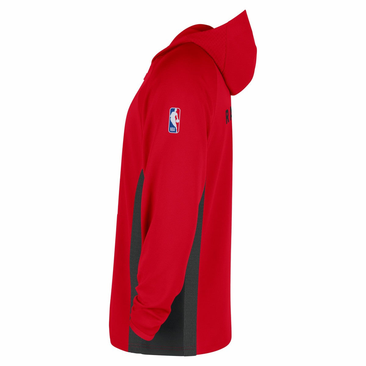 Nike Toronto Raptors Authentic On Court Zone Quarter-Zip Dri-FIT Hoodie Jacket Red
