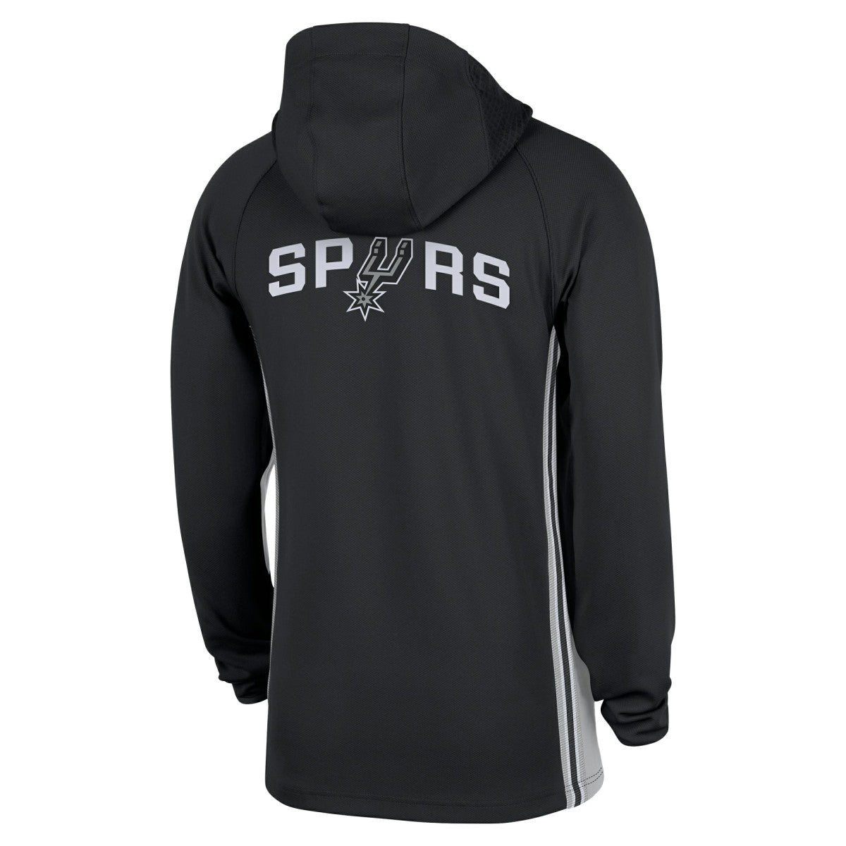 Nike San Antonio Spurs Authentic On Court Zone Quarter-Zip Dri-FIT Hoodie Jacket Black