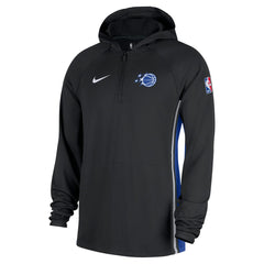 Nike Orlando Magic Authentic On Court Zone Quarter-Zip Dri-FIT Hoodie Jacket Black