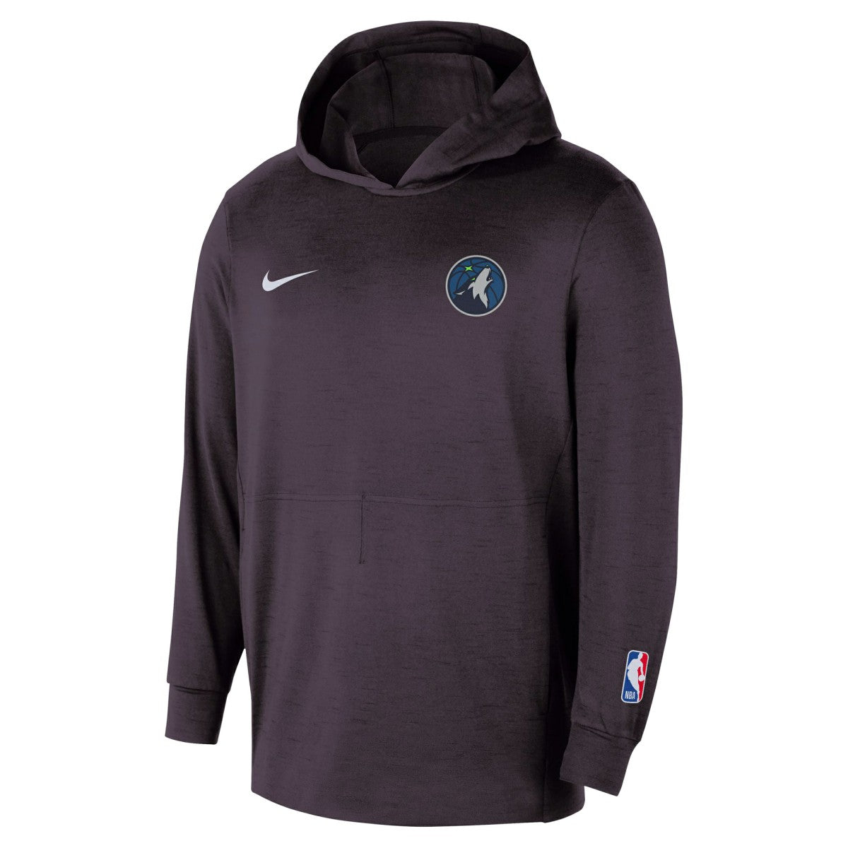 Nike Minnesota Timberwolves Authentic Practice Yoga Restore Dri-Fit Pullover Hoodie Black