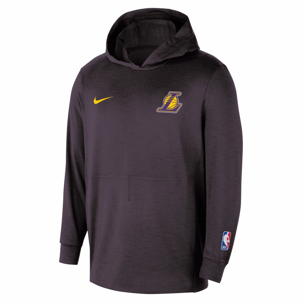 Nike Los Angeles Lakers Authentic Practice Yoga Restore Dri-Fit Pullover Hoodie Black