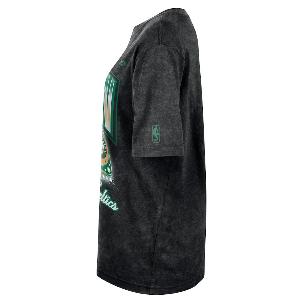 Nike Boston Celtics Women's Courtside Original Content Vintage Washed Boyfriend T-Shirt Black