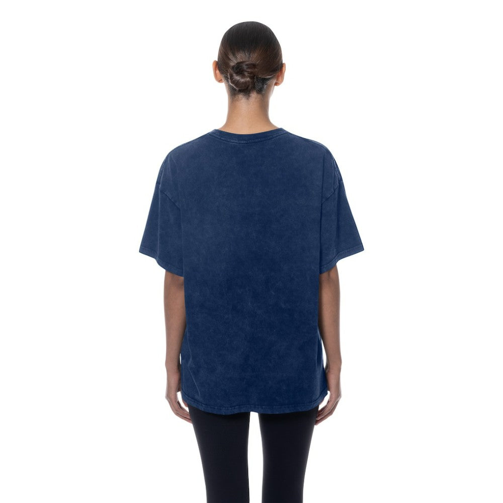 Atlanta Braves New Era Women's Mineral Wash Oversized T-Shirt Discount