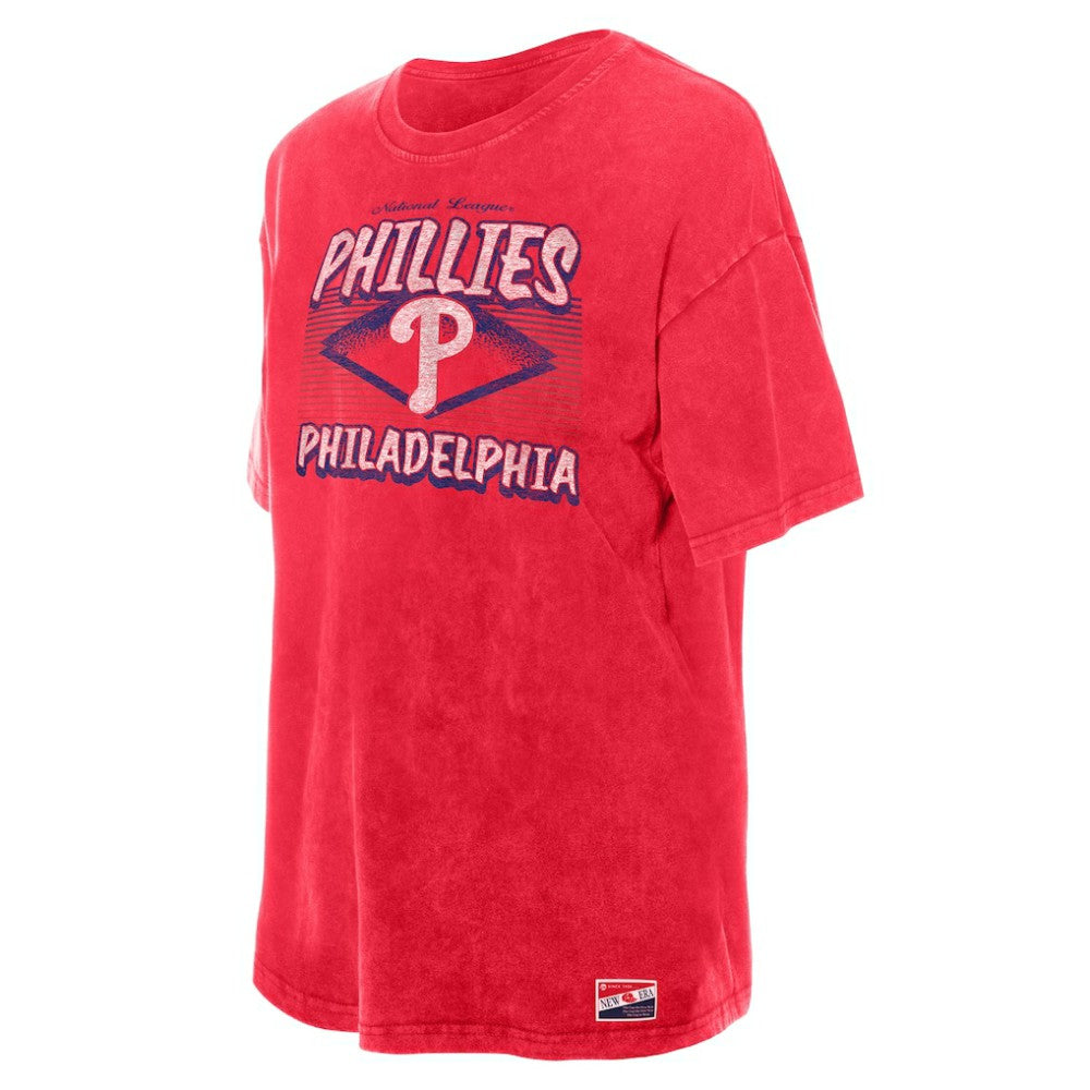 Philadelphia Phillies New Era Women's Mineral Wash Oversized T-Shirt Near Me