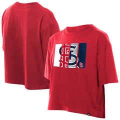 St. Louis Cardinals New Era Women's Boxy Foil Logo T-Shirt Near Me