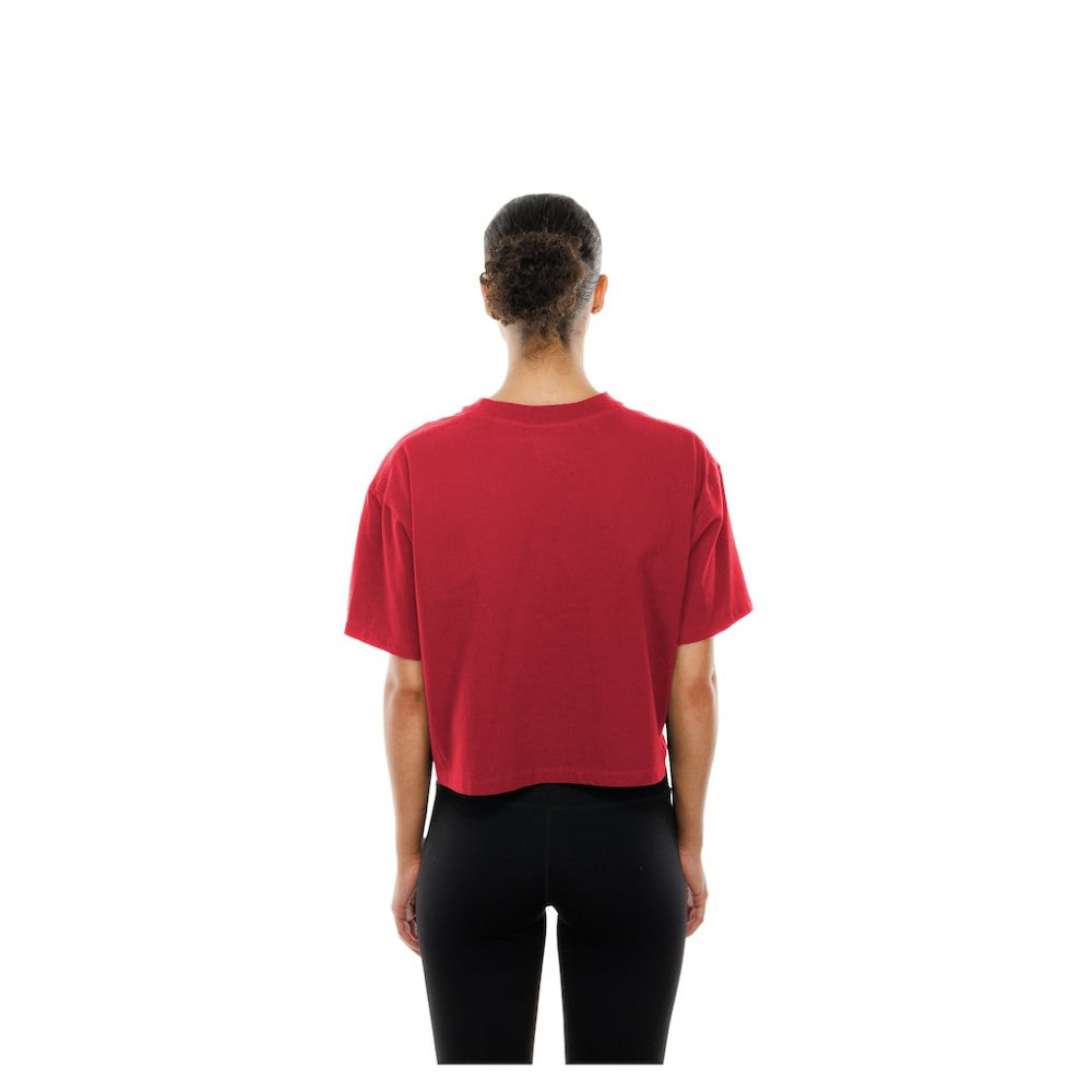 Philadelphia Phillies New Era Women's Boxy Foil Logo T-Shirt for sale